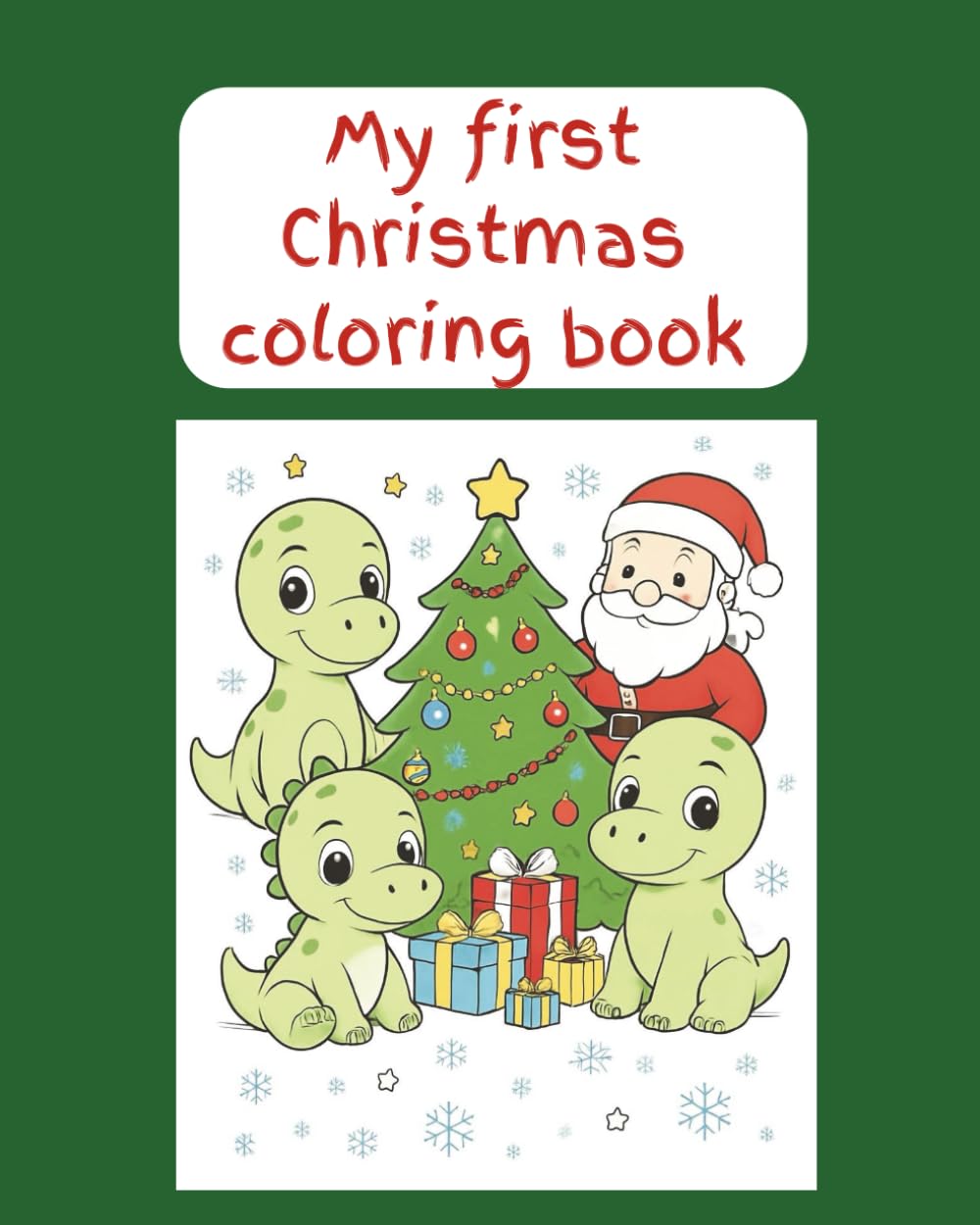 My first Christmas coloring book