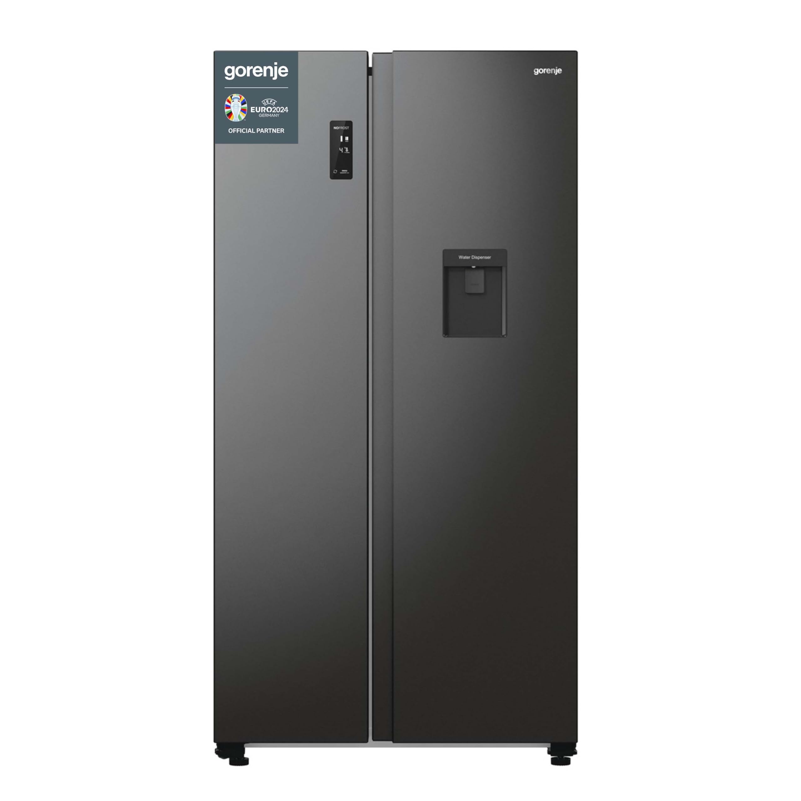 Frigorifero Gorenje NRR 9185 EABXLWD, Side By Side, Made In Europa Nofrostplus Inverter Zona Crisp Nero 1786 Cm
