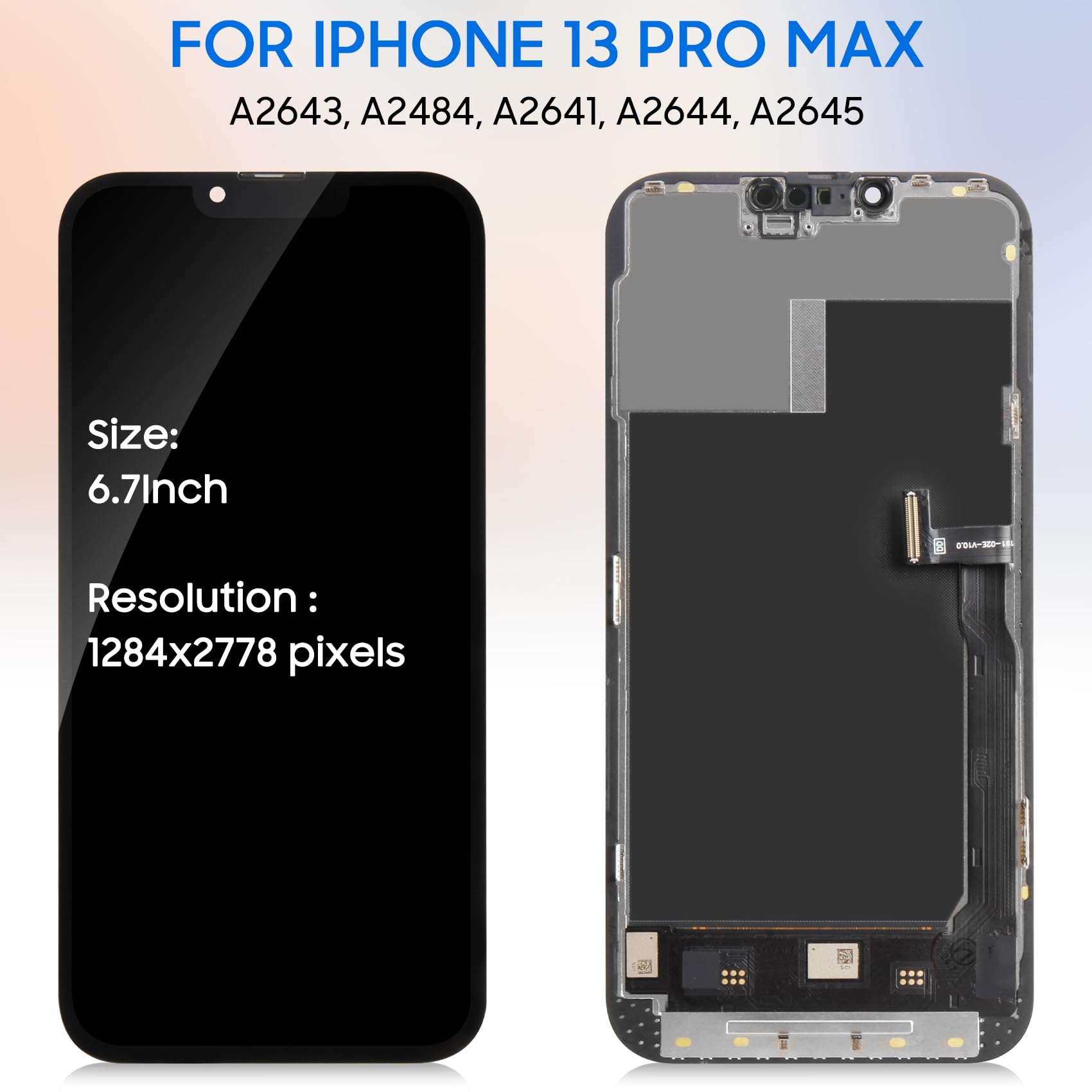 T*A様 iPhone13Pro Amazon.com: A-MIND OLED for iPhone 13 Pro Max Screen Replacement