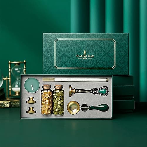 Miniatura 7 de Juego de 3 sellos de cera personalizados, estilo europeo, vintage, juego de sellos de cera para invitaciones de boda, paquetes de vino, sobres de