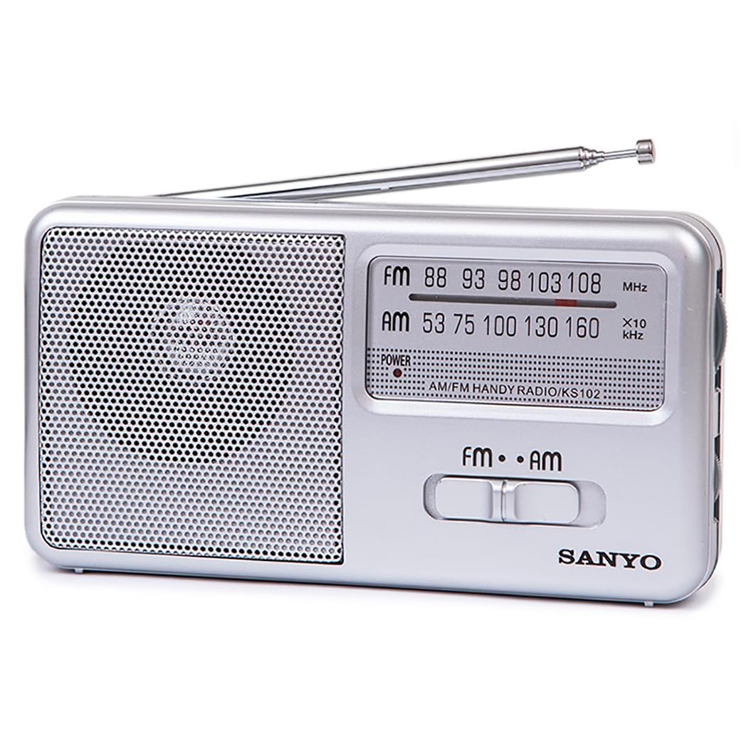 Radio de Sobremesa Am/FM Radio Sanyo Modelo Ks102P