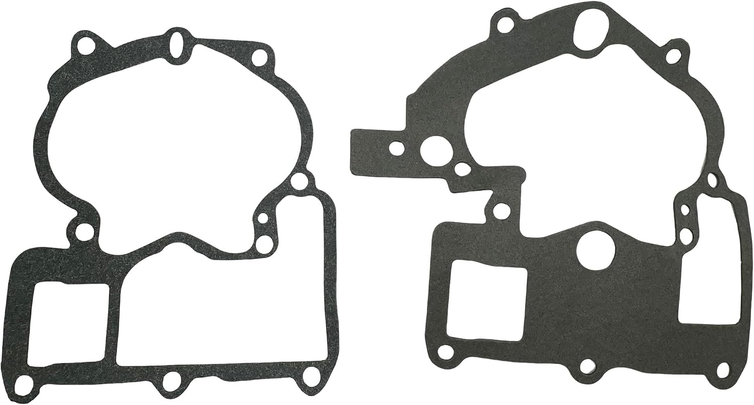 Carburetor Repair Rebuild Kit with Float Compatible with Mercruiser Mercury Marine 3.0L 4.3L 5.0L 5.7L Mercarb 2 Barrel Rochester Replace 1389-9670A2 1389-9563A1 1389-9564A1 3302-804844002