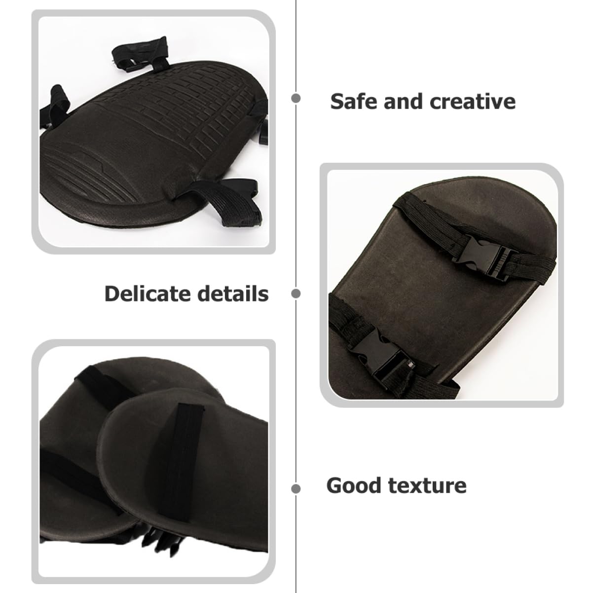 FOMIYES 1 Pair Outdoor Knee Guard Thick Eva Kneepad Knee Stabilizer Brace for Work Sports Painting Car Grooming