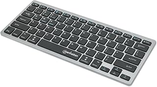 كيبورد لاسلكي رفيع للغاية وثنائي الوضع من مانهاتن - موديل 180566