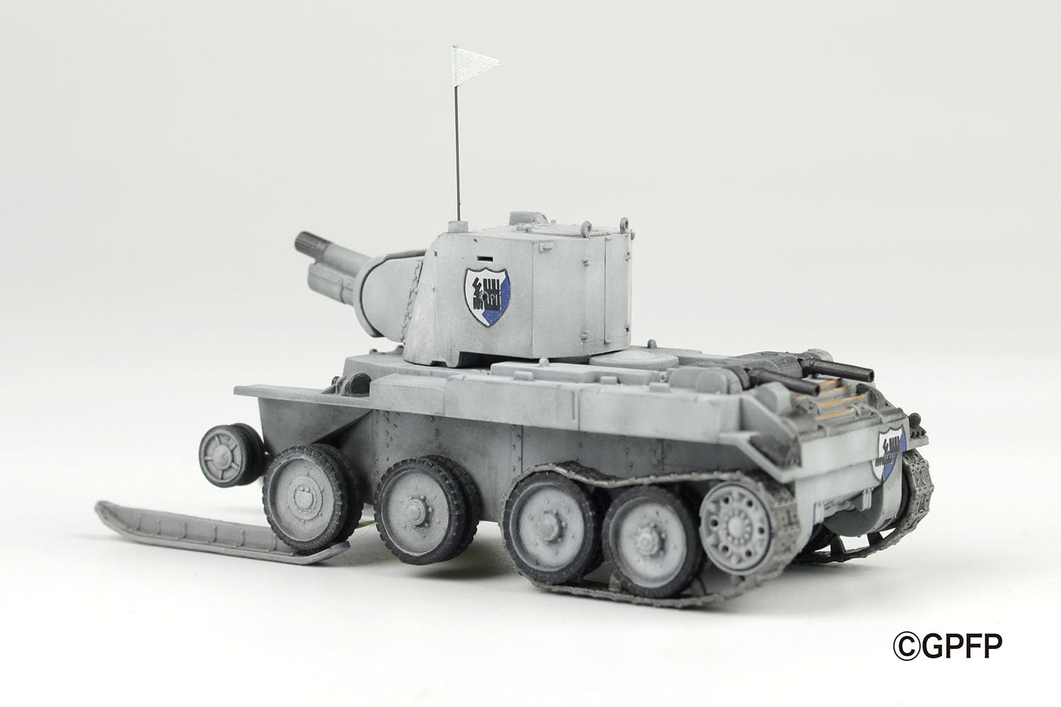 プラッツ ガールズ&amp;パンツァー劇場版 BT-42 突撃砲 継続高校 1/72スケール プラモデル GP72-7 z2zed1b プラッツ ガールズ&パンツァー劇場版 BT-42 突撃砲 継続高校 1