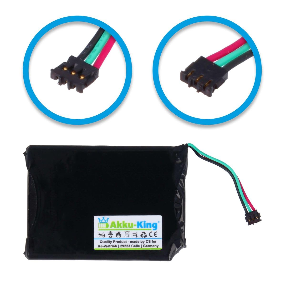 Batterie Li-ion Pour Garmin 010-01531-00 DriveAssist 50 LMT-D