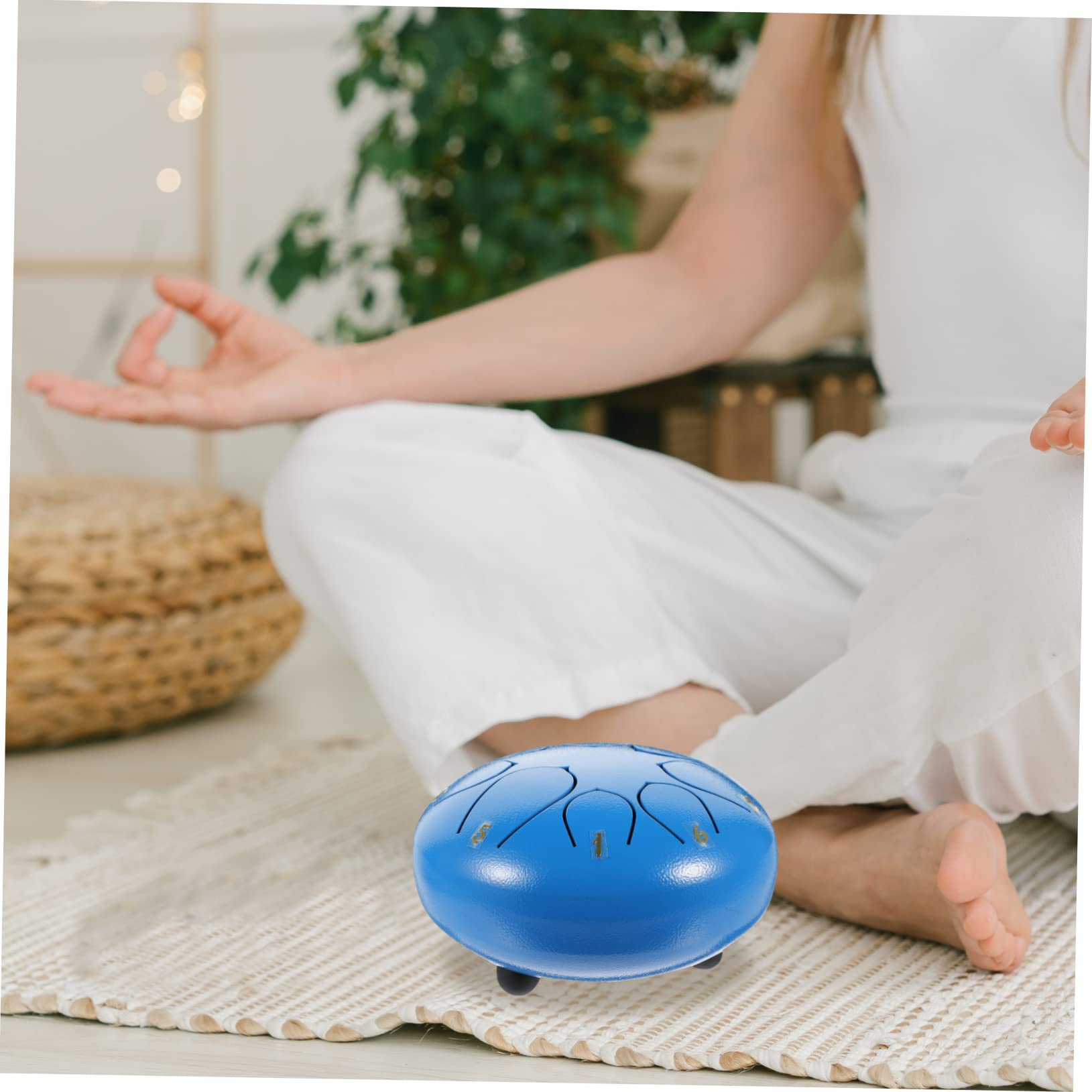 Lengüetas Portátil de Kit de Etéreo para Principiantes Instrumento de Percusión de Práctica para Amantes Música y Escenarios de Relajación