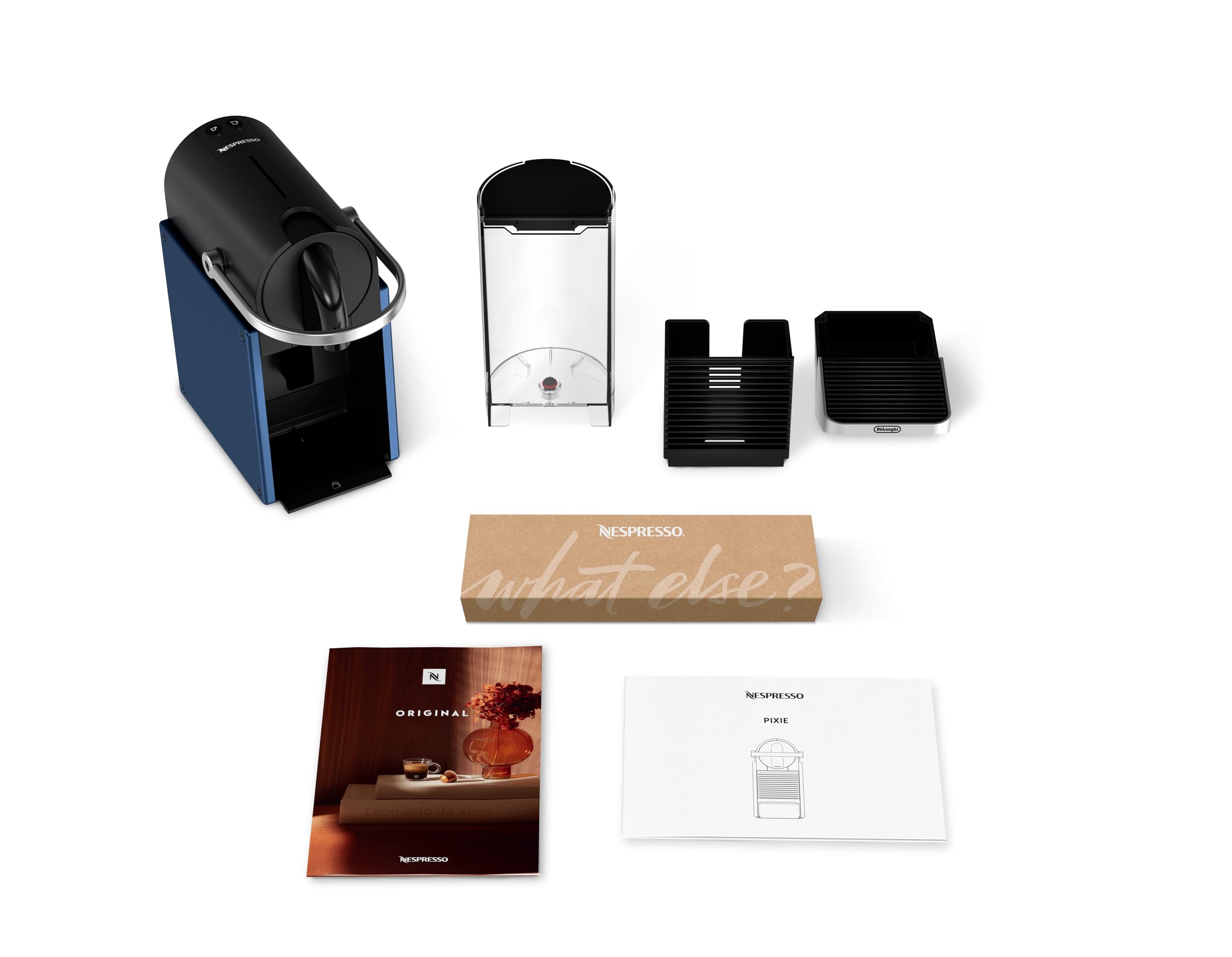Nespresso De Longhi EN 127.BL Pixie blau Kaffee-Kapsel-Maschine 19 Bar – Bild 4