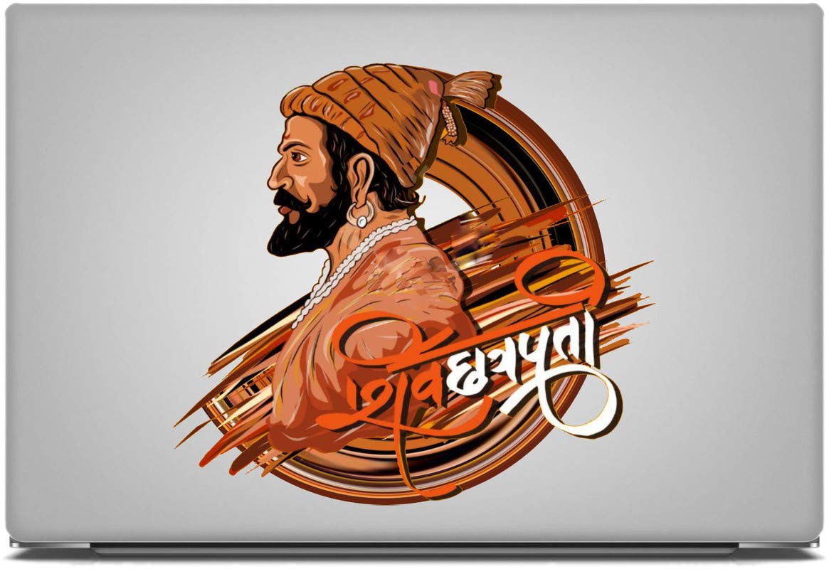 DivineDesigns™ Shivaji Chatrapati Laptop Stickers 15.6 inch - Stickers (B089DGNSD6) Amazon Price History, Amazon Price Tracker