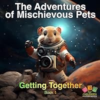 Vista 1 de The Adventures of Mischievous Pets Getting Together A year 3000 space science fiction story for children, where pets confront a sequence of