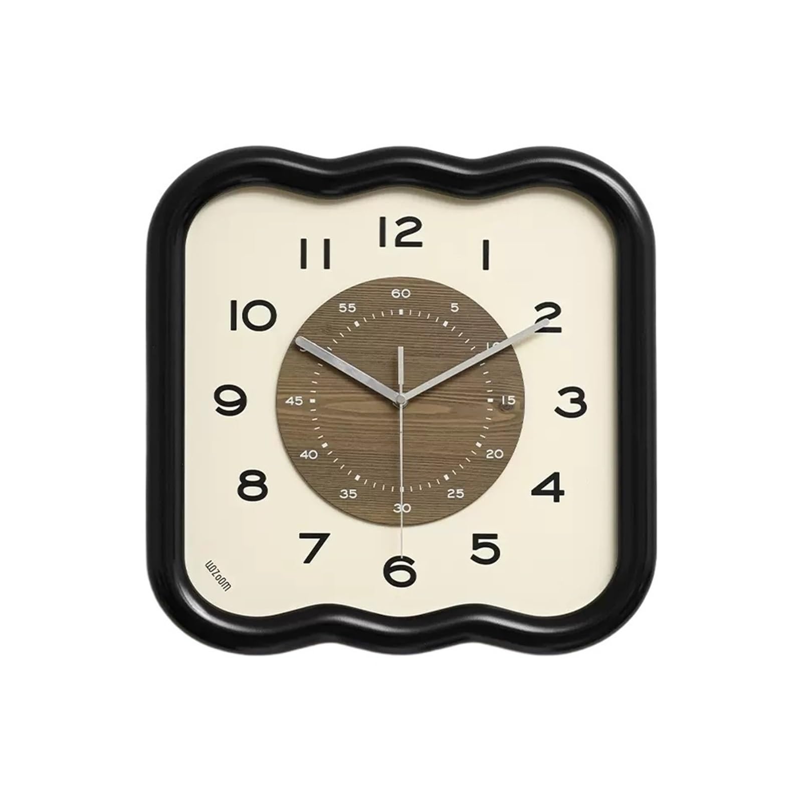 Horloge murale créative pour transformer un grand mur vide en espace moderne et chaleureux