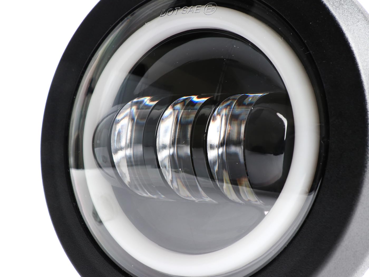 Generico Fanale Faro Anteriore Led per Vespa 50 125 PK S XL EVOK 6/12V 7000 Lumen