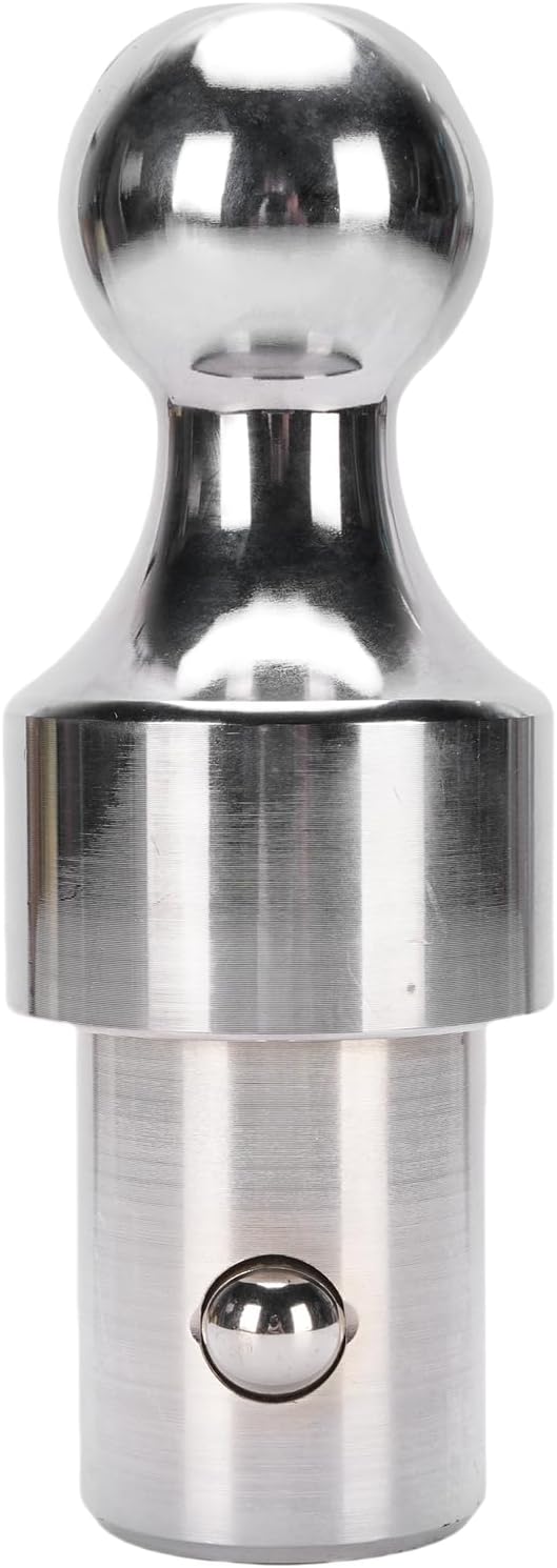 2 5/16 inch Gooseneck Hitch Ball, Puck System Replacement for 2500HD 3500HD F450 Super Duty Titan XD, with 30000 lbs Trailer Weight Capacity