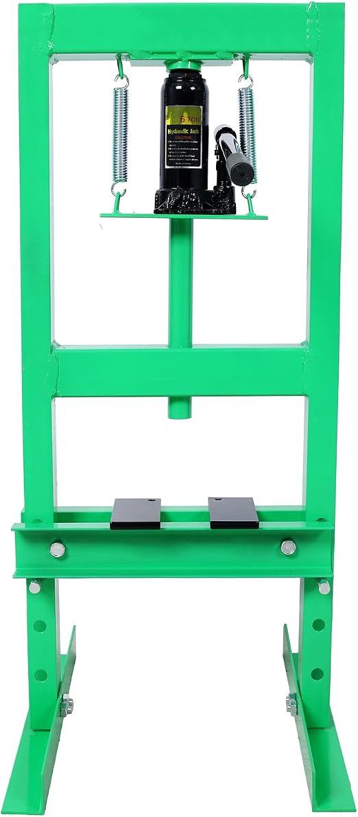 Amazon.com: 6 Ton Shop Press with Press Plates, H-Frame Hydraulic Press ...