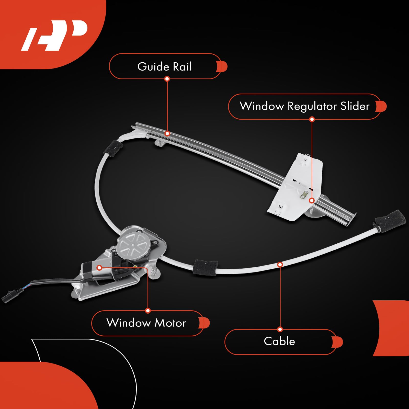 Elevador Vidrio Jeep Liberty 2002-2006 Delantero Der Fca | Envío Gratis