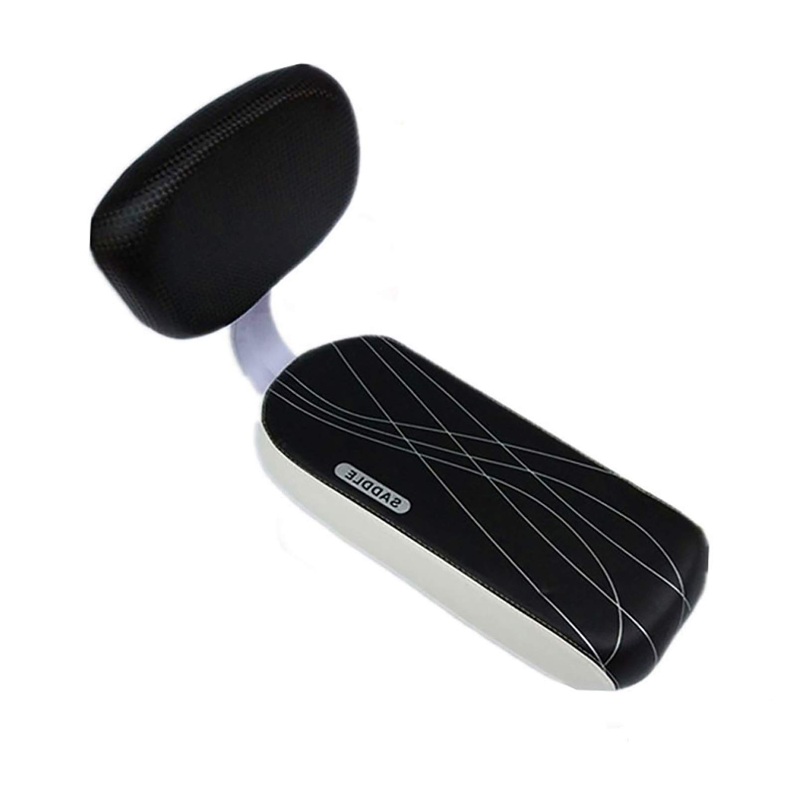 lyrlody Cuscino Schienale per Bicicletta con Bracciolo e Poggiapiedi, Sedile Posteriore, Set Accessori