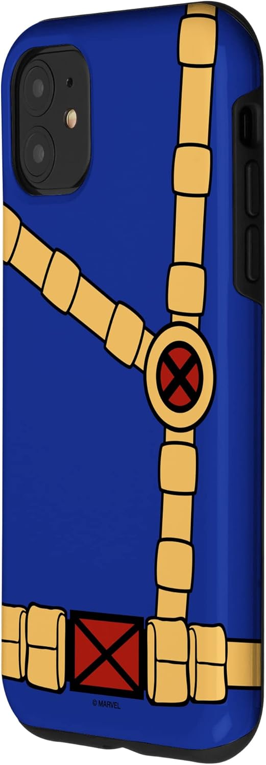 Marvel X-Men Cyclops Scott Summers Uniform Case for iPhone 11