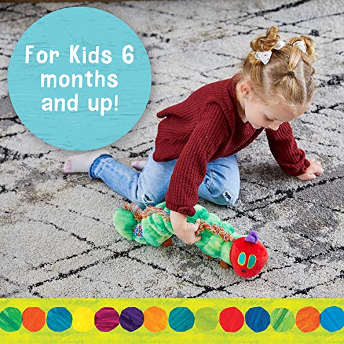 KIDS PREFERRED of Eric Carle, The Very Hungry Caterpillar Stuffed Animal Plush - 12 Inches Multicolor - Image 5
