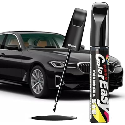 ACUDY Car Scratch Remover Touch Up Paint Pen Black