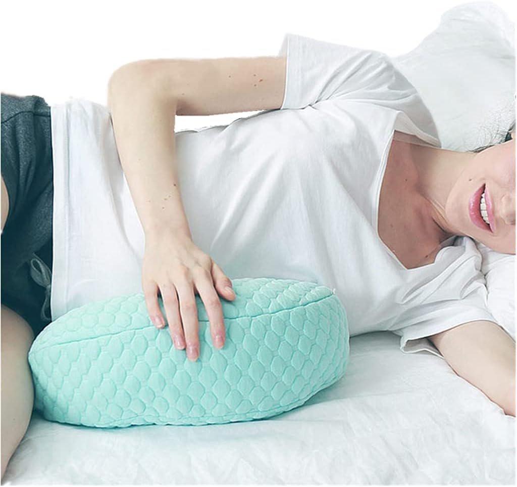 U-Shaped Pregnancy Pillow Maternity Side Sleeping Pillow Pregnancy for Pregnant Women,Support for Back Hips Legs Belly for Maternity Women,Maternity Pillow with Removable Cotton Cover(Blue): Kitchen & Dining