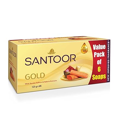 Santoor Gold Bathing Bar...