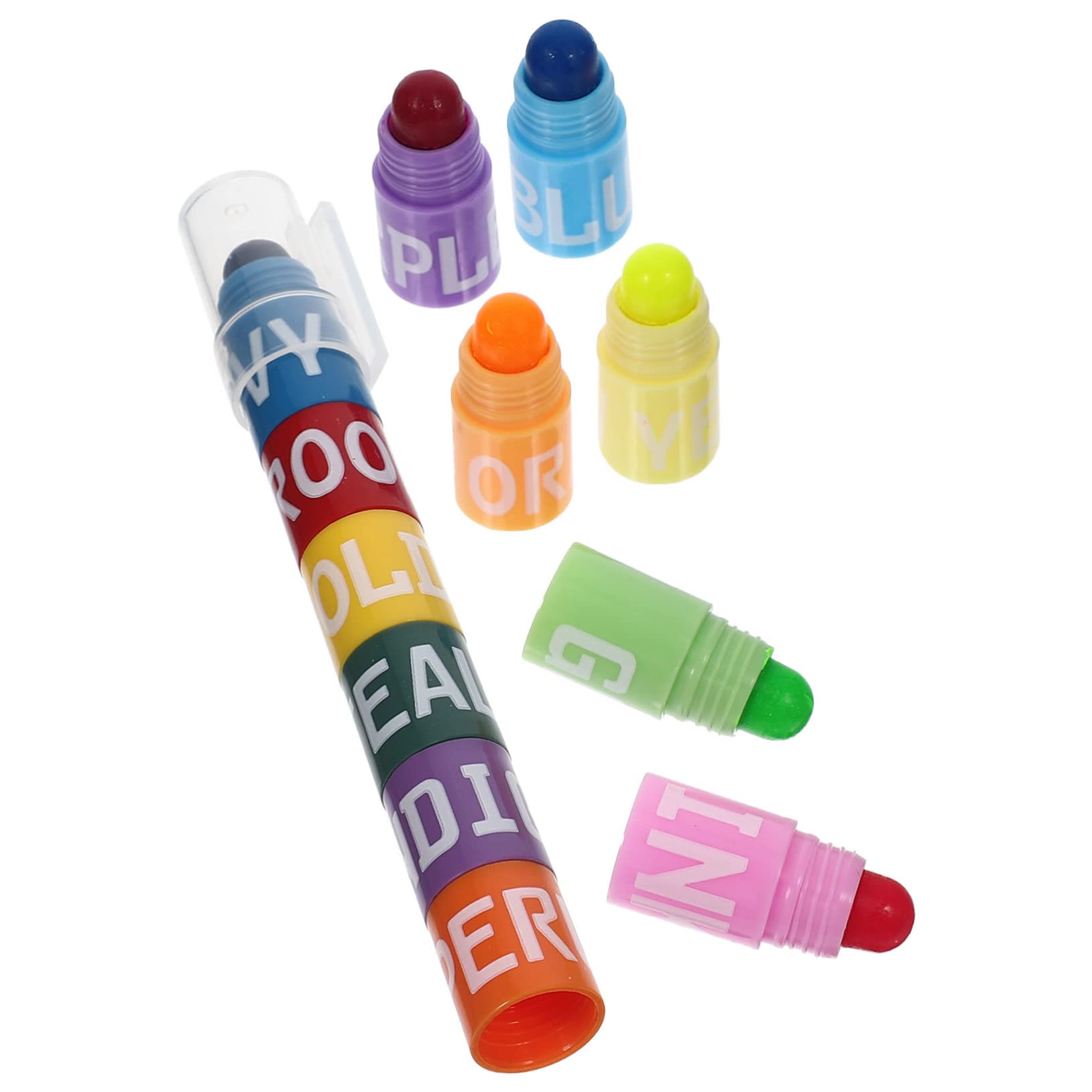Tofficu 8 Set Evidenziatore Di Cuciture Evidenziatore Colori Assortiti Per Studenti Illuminante Estetico Pennarelli Evidenziatori Per Evidenziatori Colorati Plastica