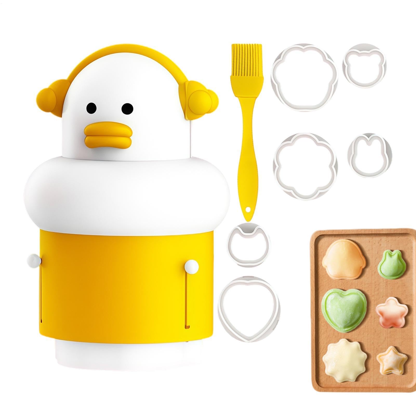 Set de sellos galletas y prensador moldeador de alimentos con 6 moldes incluidos