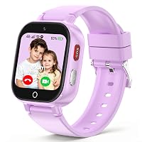 4G Smartwatch Bambini, Orologio GPS Bambini con Videochiamate Impermeabile