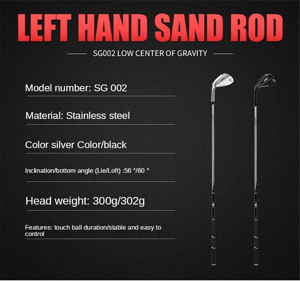 56/60grad Linkshänder Golf Sand Wedge, Männer Frauen Golfschläger Wedges, Linkshänder Golf Pitching Chipping Wedge