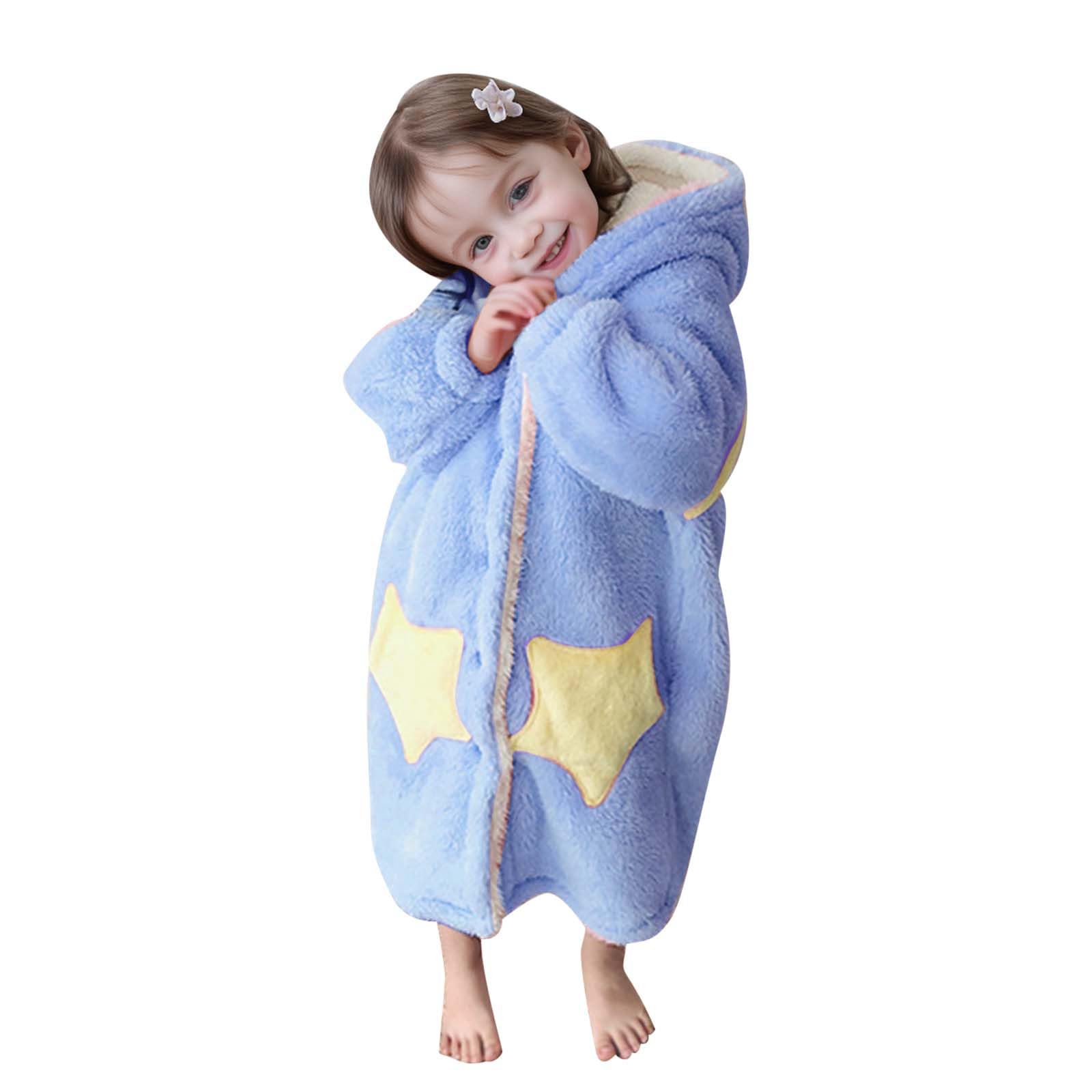 Peignoir De Bain Enfant Eponge Polaire Garçon