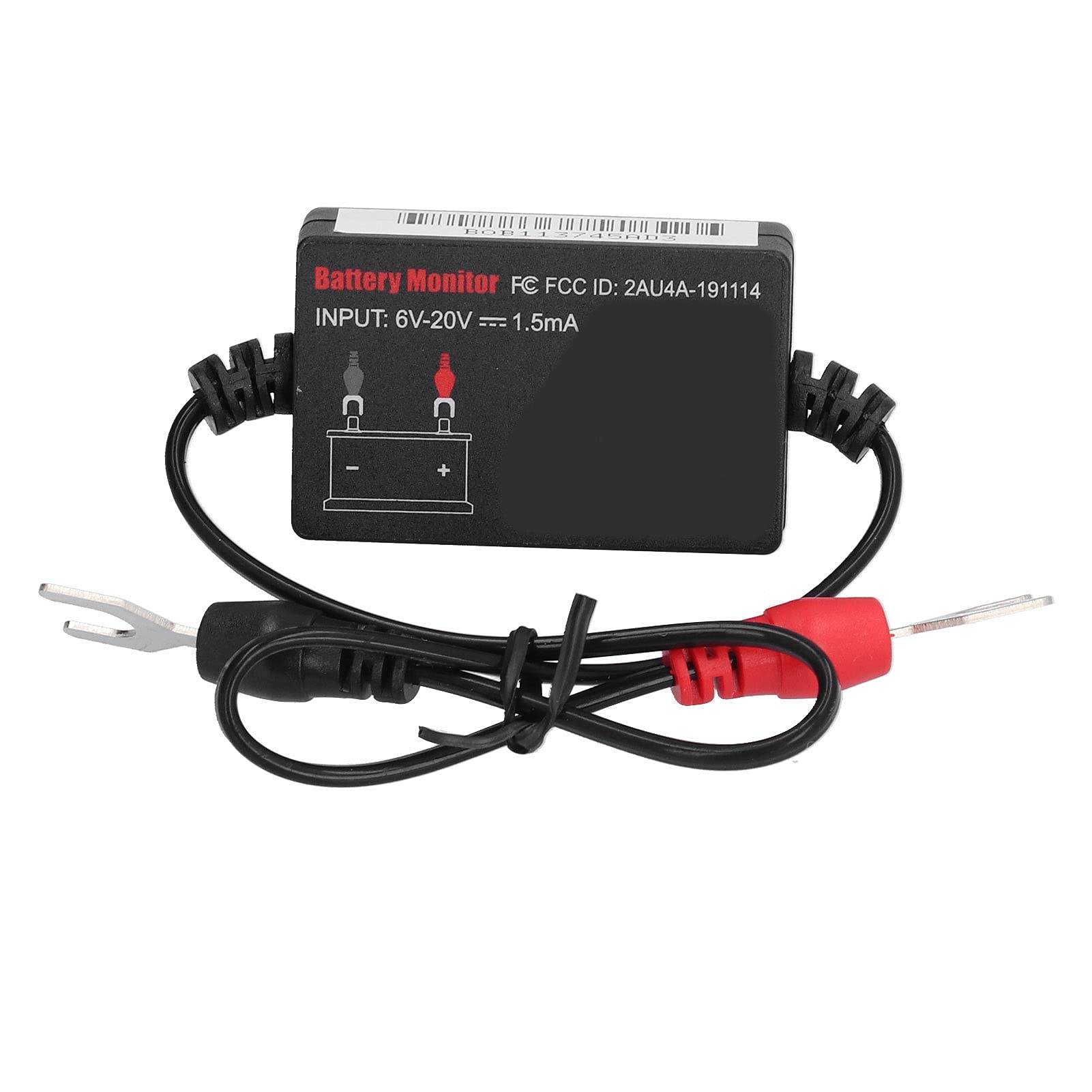 Kabelloser Batteriemonitor und Tester BM2 12 V, kompatibel mit Bluetooth 4.0 für iOS und Android – automatischer Motorstart und Spannungserkennung für alle 12 V-Fahrzeugbatterien