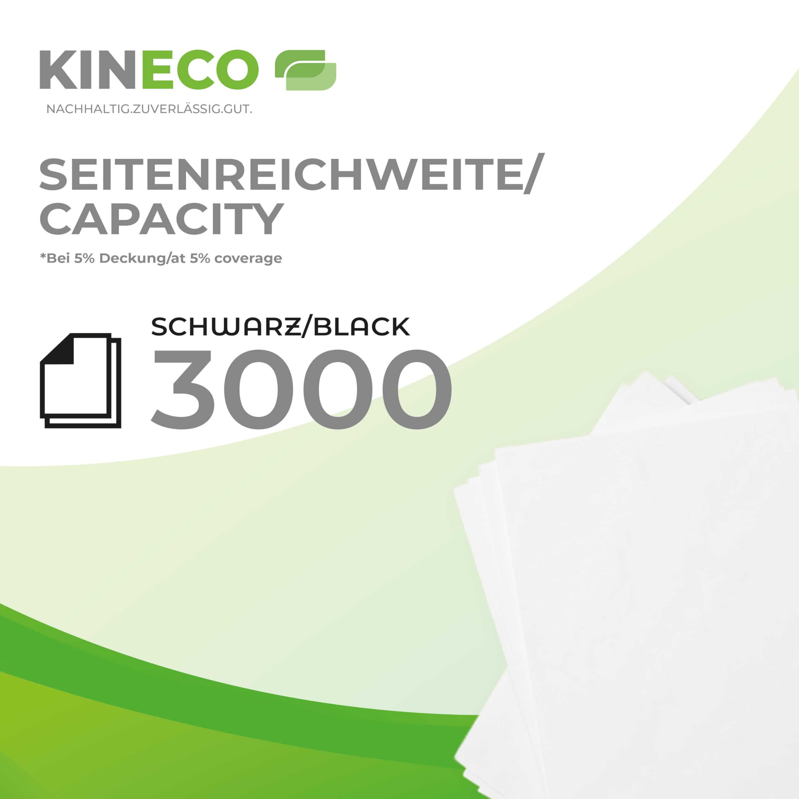 Kineco Tóner de repuesto compatible con impresoras láser Xerox B230/B225/B235, color negro, sustituye a 006R04400 negro, aprox. 3000 páginas, incluye chip