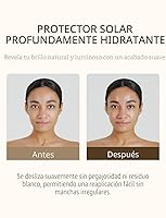 Vista 3 de mixsoon Protector solar Bean - Protector solar ligero y aireado SPF 50, protector solar coreano para cara, sin yeso blanco, rellenos de calcetines