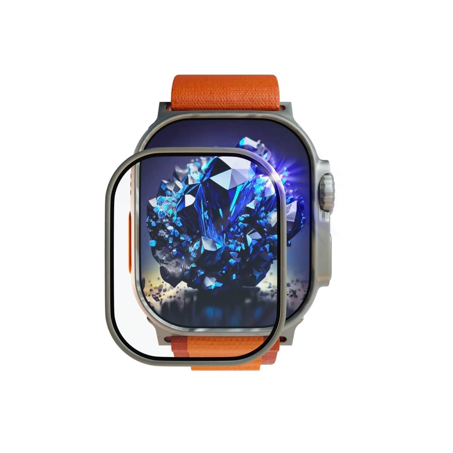 Fixed Cristal Protector Apple Watch Ultra 49 mm, Cristal de Zafiro