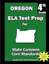 Oregon 4th Grade ELA Test Prep: Common Core Learning Standards