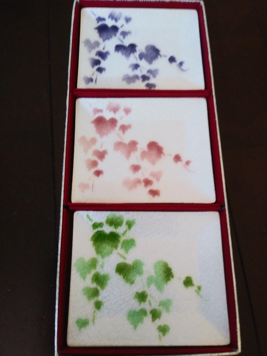 2421 七宝焼　小皿　3客 2421 七宝焼 小皿 3客