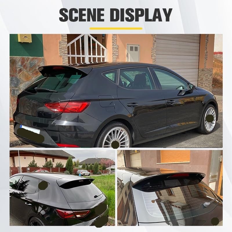 Aileron coffre Seat Leon MK3 pour corriger la portance arrière - 5