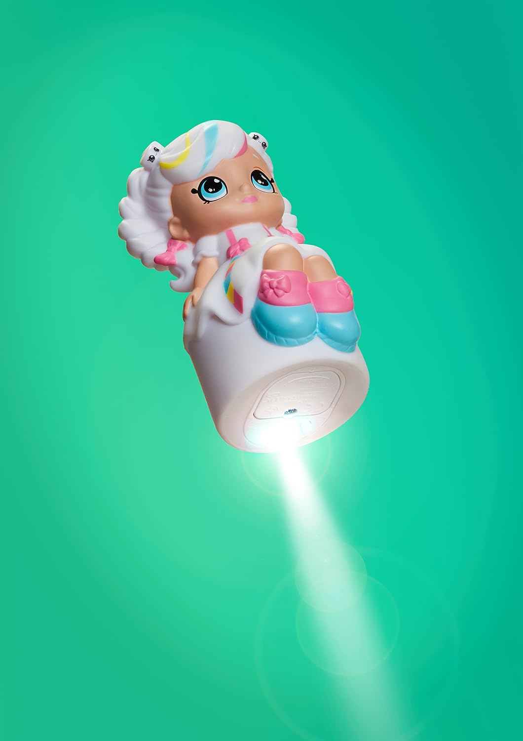 Kindi Kids Bedside Night Light and Torch Buddy by GoGlow Multicoloured 14343 - Image 3
