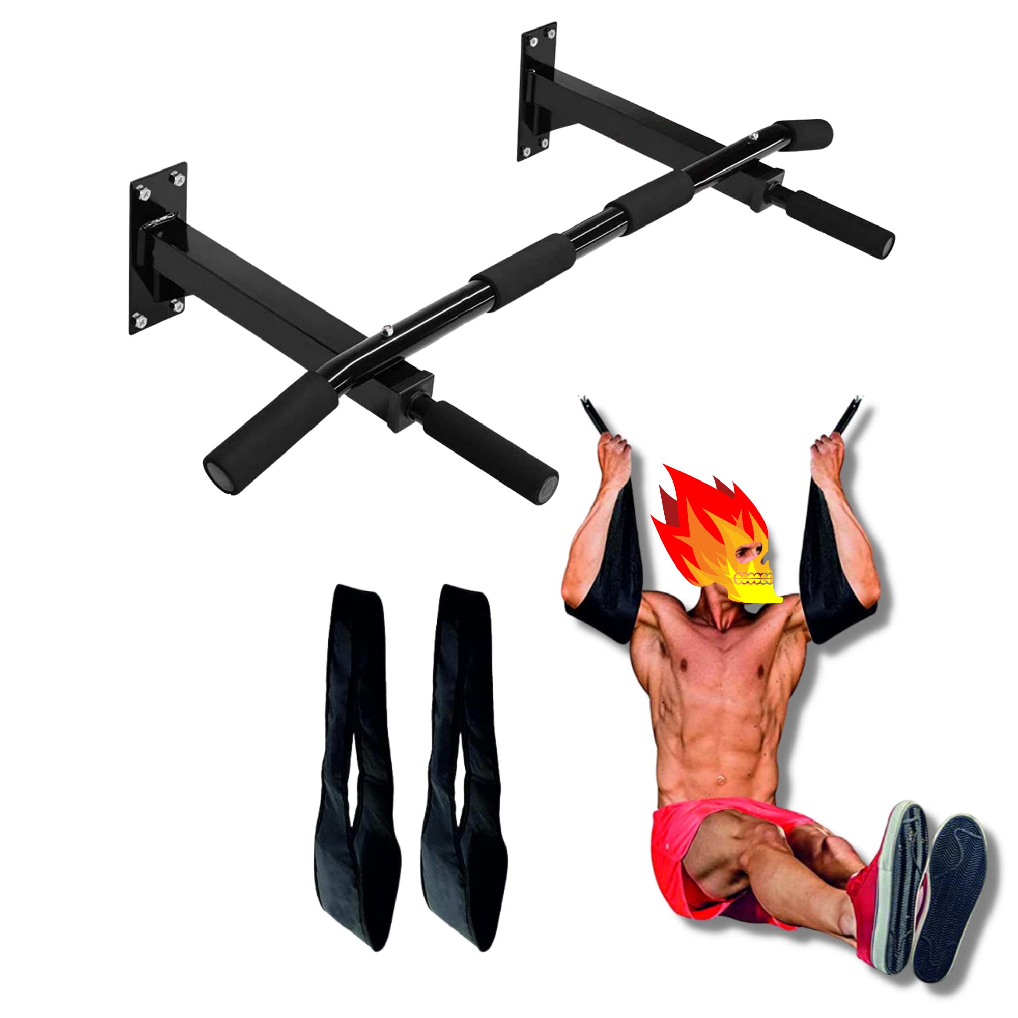 See full amazon price history chart for HASHTAG FITNESS Wall Mounting Chin Up Bar Steel with Solid One Piece Construction Bar Exercise & Fitness Kit HASHTAG FITNESS Wall Mounting Chin Up Bar Steel with Solid One Piece Construction Bar Exercise & Fitness Kit (B07MY5L3D7) Amazon Price History, Amazon Price Tracker