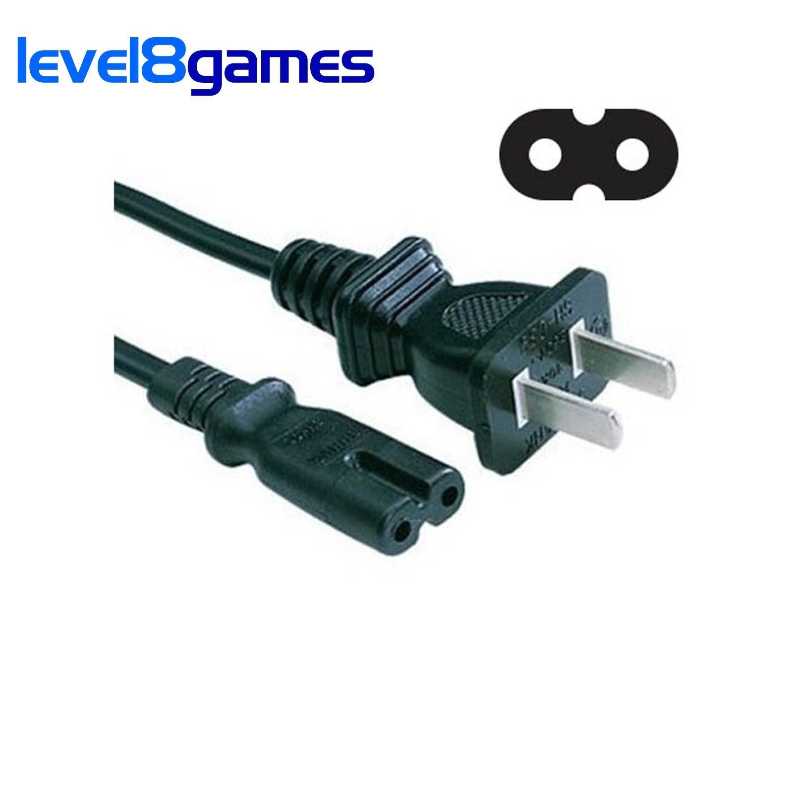 NEW US 5' AC Adapter Power Cable Cord for PS1 PS2 PS3 Slim PS4 Dreamcast XBOX