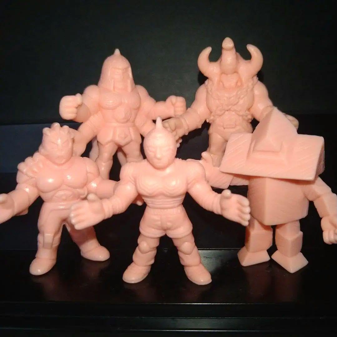 キン肉マン消しゴム ウールマン 別造形 肌色ペールオレンジ 王位争奪編  
