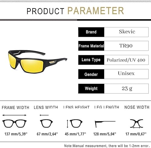 Miniatura 4 de Lentes de sol deportivos polarizados para hombres y mujeres, para conducir, pesca, ciclismo, TR90, correr, MTB, bicicleta de montaña, UV400