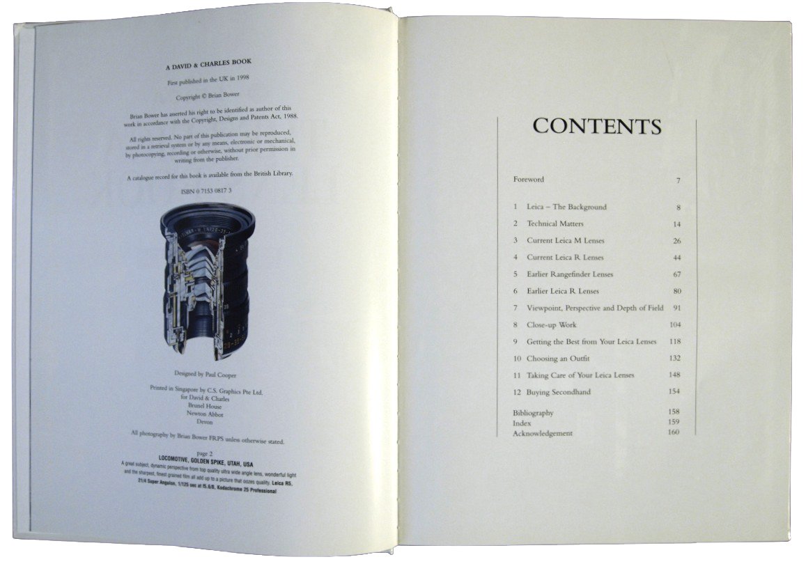 The Leica Lens Book