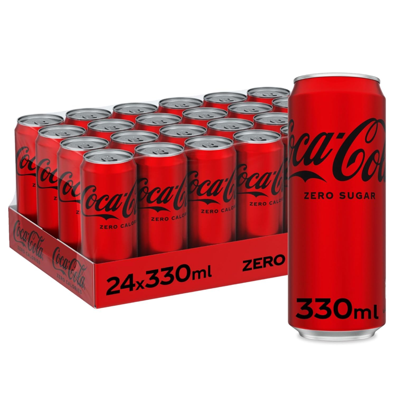 COKE ZERO 24X330ML CAN A06992