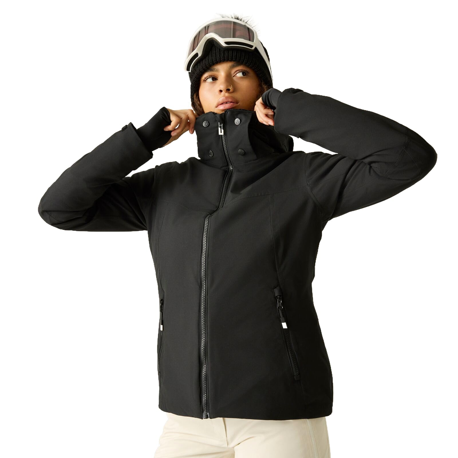 Dare 2B Women's Flurry Iii Ski Jacket - Black Size 20