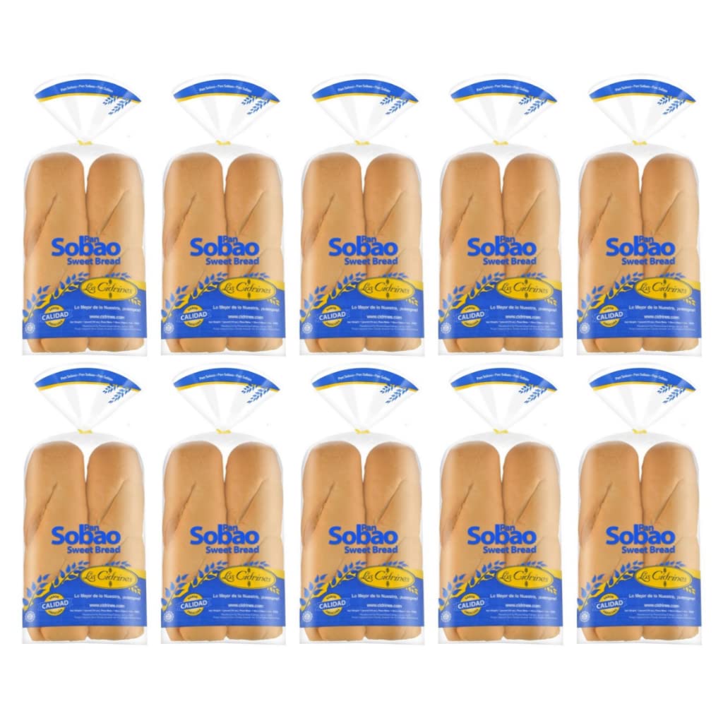 Pan Sobao Los Cidrines - Sweet Bread (Pack of 10)