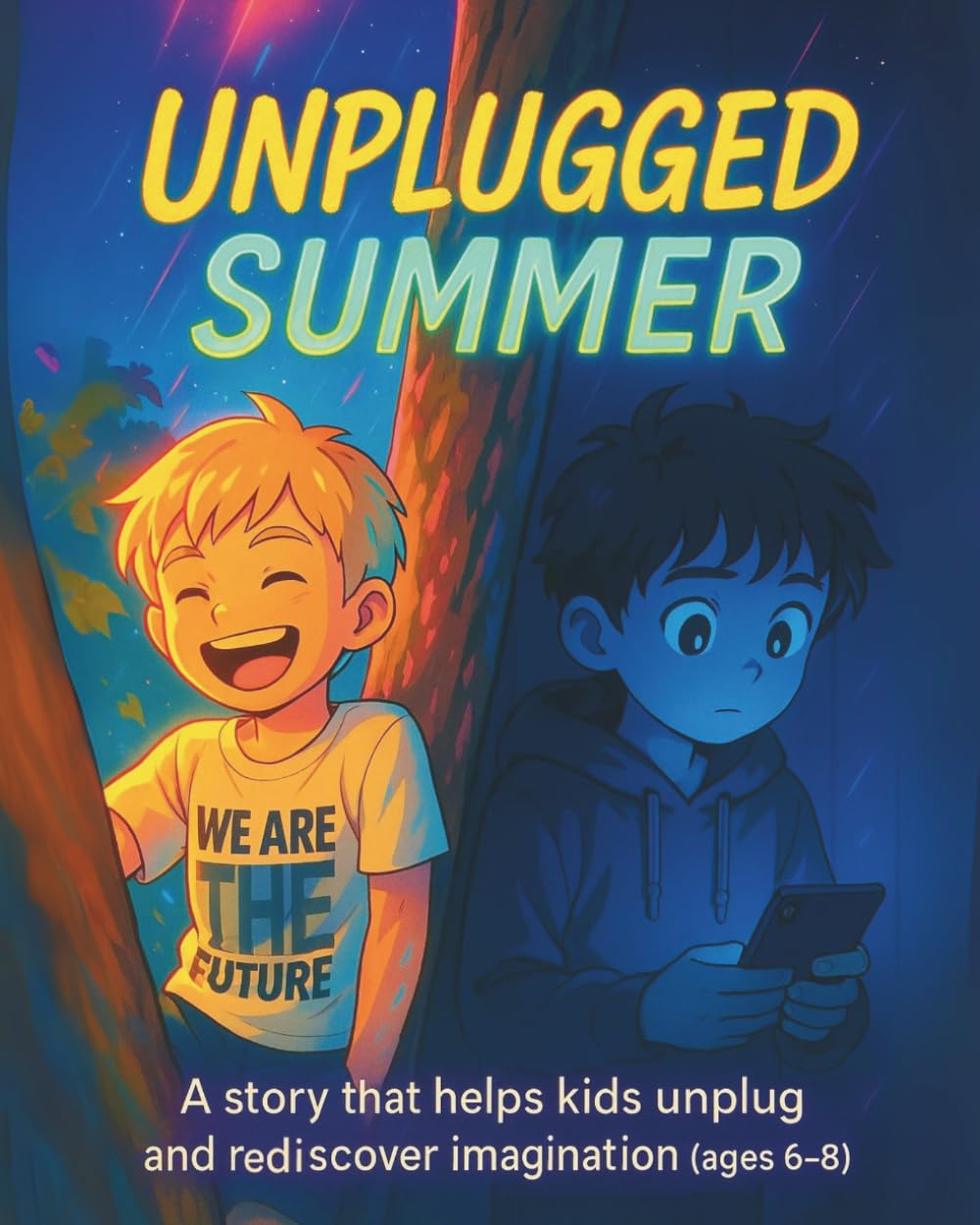 Unplugged Summer: A screen-time story about imagination and real-world fun (ages 6-8)