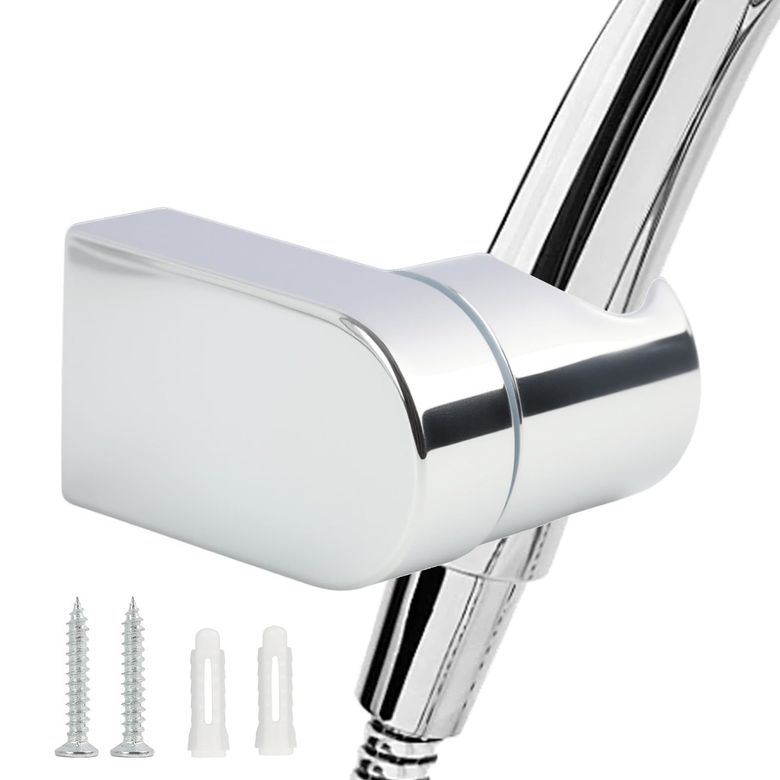 Duschkopfhalterung Brauseanschlussbogen Mit Halter Wand Brausehalte Kompatibel Mit Den Meisten Duschkopf Brauseschlauch