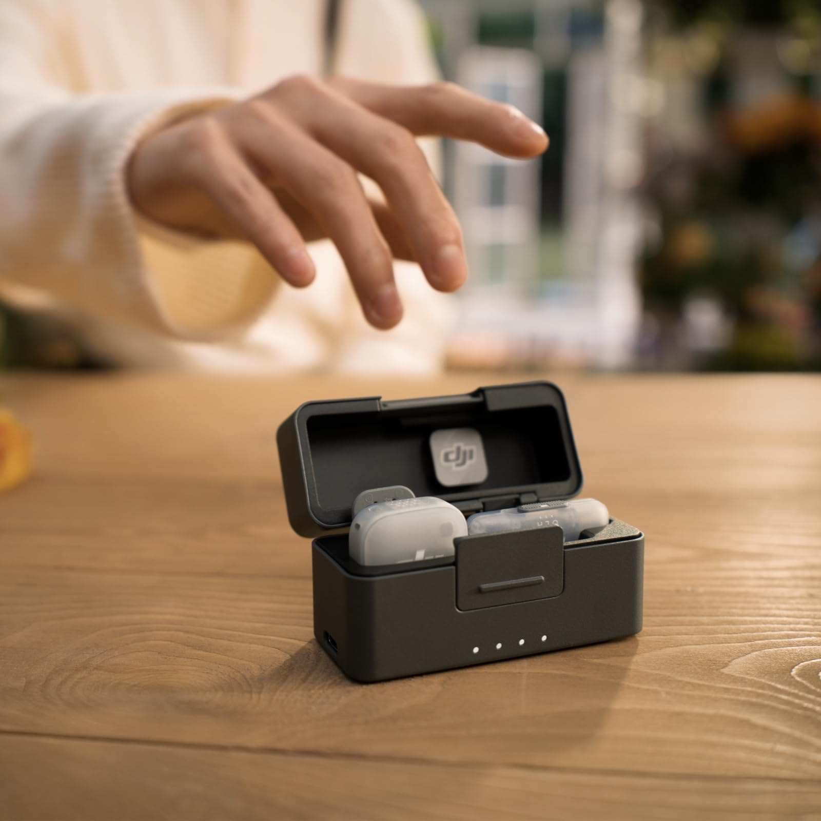 DJI Mic Mini 2 microfono wireless lavalier professionale per iPhone Android PC vlog live streaming