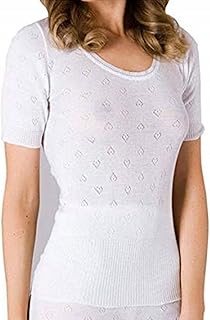 Ladies Delux - Camiseta térmica de manga corta, ropa interior de esquí
